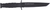 Smith & Wesson Search & Rescue Tanto Fixed Blade Knife 6" Black Blade Rubberized Aluminum Handle