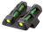 Hi-Viz LiteWave Rear Sight Glock 42/43 Green Fiber Optic
