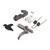 AR-15 TRIGGER ASSEMBLY NICKEL TEFLON