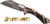 Master Cutlery USMC 3.75" Wharncliffe Pocket Knife Black/FDE