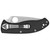 Spyderco Tenacious Pocket Knife Black G-10 Handle