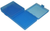 MTM Case-Gard 200 Series Handgun Ammo Box Clear Blue 200-Round Polypropylene
