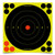 SHOOT-N-C 8'' BULL'S-EYE TARGET 500 SHEET PACK