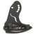 Skull Hooker XXL Bone Bracket Antler Mounting Kit Black