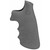 Hogue Tamer Monogrip Grips S&W K, L, N, X-Frame Round Butt Conversion Rubber Black - Image 1