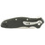 Kershaw Oso Sweet Assisted Opening Pocket Knife 3.1" Drop Point 8Cr13MoV Bead Blasted Blade Nylon Handle Black