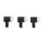 STD BEAD, 5/32'' 3-56 TPI, 5/32'' SHANK, WHITE, 3-PAK