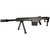 Barrett M107A1 Semi Automatic Rifle 50 BMG 20" Barrel Gray 10-Round Magazine