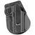 Fobus Paddle OWB Holster Right Hand 1911 Polymer Black