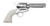 Traditions Frontier 1873 .45 LC Revolver 5.5 Nickel Barrel 6-Shot White PVC Grip