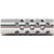 #3 MUZZLE BRAKE 22 CALIBER 9/16-24 CHROME MOLY SILVER