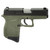 Diamondback Firearms DB9 9mm Luger Pistol 3" Barrel 6+1 Round OD Green Frame Black Slide