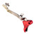 DROP-IN TRIGGER FOR GLOCK~ G43, RED