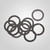 Dead Air Shim Kit 1/2-28 & 5/8-24 Threads (Stainless Steel, Includes 10 Shims)