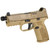FN 509 Midsize Tactical 9mm Luger Pistol 4.5" Threaded Barrel 15+1 Round Flat Dark Earth