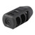 M11-SPR MUZZLE BRAKE 22 CALIBER 1/2-28 SS BLACK
