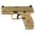 FN 509 Compact 9mm Luger Pistol 3.7" Barrel 12+1/15+1/24+1 Round Flat Dark Earth