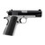 SDS Arms Tisas 1911 Aviator 9mm Luger Pistol 4.25" Barrel 9+1 Round Black Slide Satin Aluminum Frame