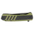 Outdoor Edge Razor VX4 Pocket Knife 3.0" Stainless Steel Blade G10 Handle Green/Black