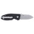 CRKT Squid Button Lock Pocket Knife 2.27" Black/Silver Blade