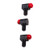STD BEAD, 1/8'' 3-56 TPI, 5/32'' SHANK, RED, 3-PAK