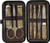 MANICURE SET GREEN CAMORIVERS EDGE MENS 7 PIECE - Image 1