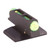 FIBER OPTIC FRONT SIGHT, GREEN, .180'' HIGH, FITS COLT 1911