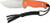 CIVIVI Timberbark Fixed Blade Knife 3.2" Orange G10 Satin
