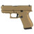 Glock 43X 9mm Pistol 3.41" Barrel 10 Rounds (Silver nPVD Finish)