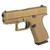 Glock 43X 9mm Pistol 3.41" Barrel 10 Rounds (Silver nPVD Finish)