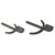 Skull Hooker Big Hooker Short Arm Bracket Black