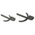 Skull Hooker Big Hooker Short Arm Bracket Black