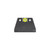 Night Fision Suppressor Height Night Sight Set for Sig Sauer Yellow Front, Black Rear