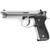 Beretta 92FS Inox 9mm Luger Pistol 4.90" Barrel 15+1 Round Satin Stainless Barrel Black Grips