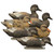 Higdon Outdoors Standard Gadwall Duck Decoy 6pk