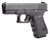 Hogue Wrapter Grip for Glock 17, 17 MOS, 22, 31, 34, 34 MOS, 35, 35 MOS Gen 4 Small Frame Full Size Small Backstrap Rubber Black