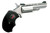 North American Arms Black Widow 22 Winchester Magnum Rimfire (WMR) Revolver 2" Stainless Barrel 5 Round Black Grip