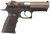 Magnum Research Baby Eagle III 40 S&W Pistol 4.43" Barrel 12+1 Round Burnt Bronze Slide Black Grip