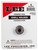 Lee Auto Prime Shell Holder #4 (17 Remington, 204 Ruger, 223 Remington)