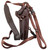 Galco Kodiak Chest Holster Right Hand Ruger Super Redhawk 7.50 Havana Brown Leather