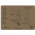Cerus Gear Glock Gen4 Handgun Cleaning Mat Coyote Tan 12" x 17"