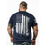 Nine Line Apparel America T-Shirt Navy Small