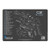Cerus Gear CZ P-10C Schematic Gun Cleaning Mat Charcoal Gray/Cerus Blue 12" x 17"