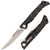 Cold Steel Luzon Knife Medium Black 4 Inch Clip Point Plain Edge