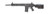 LWRC REPR MKII Rifle 7.62 NATO 16" Barrel Black 10+1 Capacity California Compliant