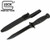 FIELD KNIFE WITH SAW - BLACK - BULK