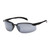 Pyramex Safety Products Waverton Ear Muffs Silver Mirror Lens Black Frame