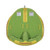 Full Throttle Smoothie Flocked Two-Person Tube Green/Yellow