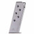 Mec-Gar Magazine with Flat Base Walther PPK 380 ACP 6-Round Steel Nickel Plated