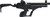 Hatsan Sortie Tact Air Rifle .177 900 FPS Black Synthetic Folding Stock